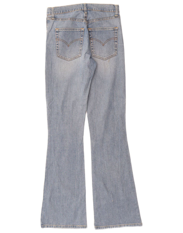 LEVI'S Ženske Bootcut traperice W28 L34 Plavi pamuk