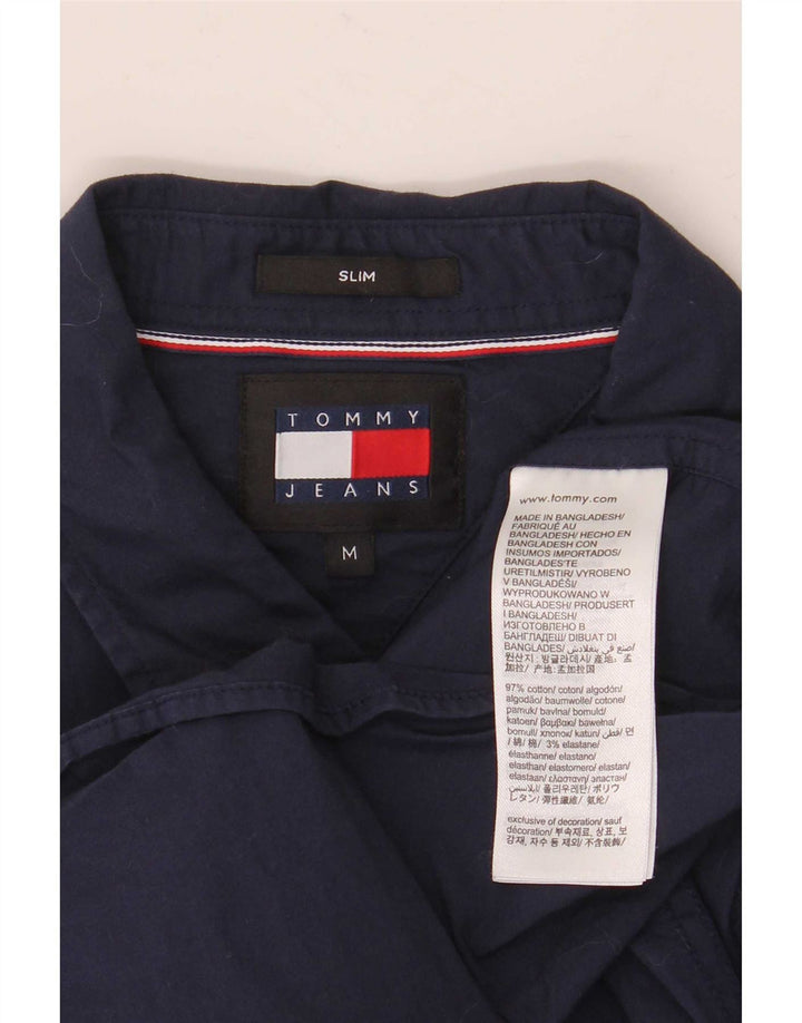 Tommy Hilfiger muška tanka košulja Srednje tamnoplavi pamuk