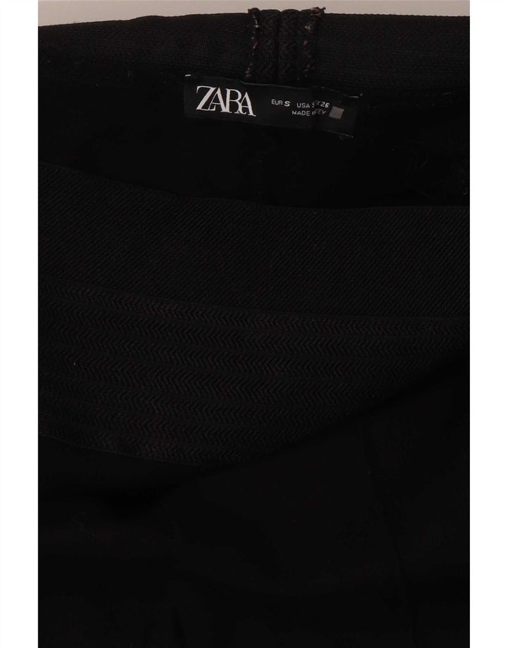 Zara ženske kratke tajice UK 8 Male crne riblja kost