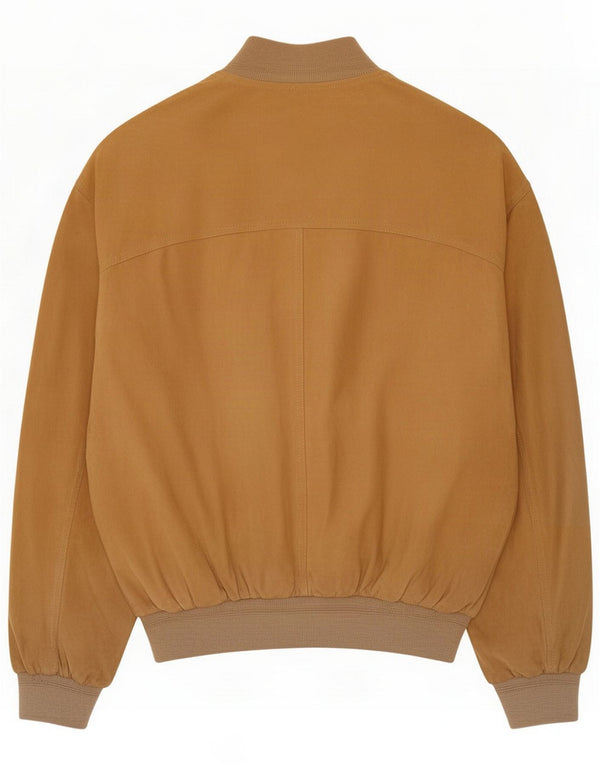 Vintage muška antilop jakna bomber UK 42 XL smeđa kožna retro