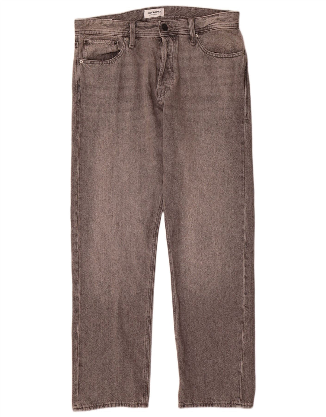 Jack & Jones Muške uske traperice W33 L32 Sivi pamuk