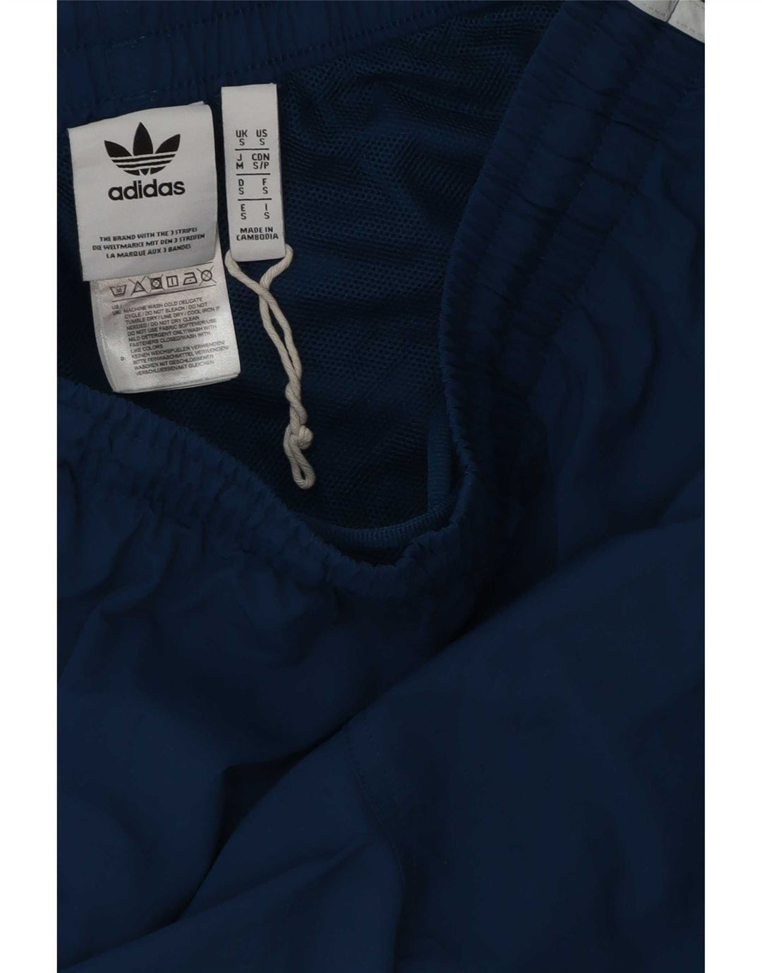 Adidas muške sportske kratke hlače male plave sportske poliesterske hlače