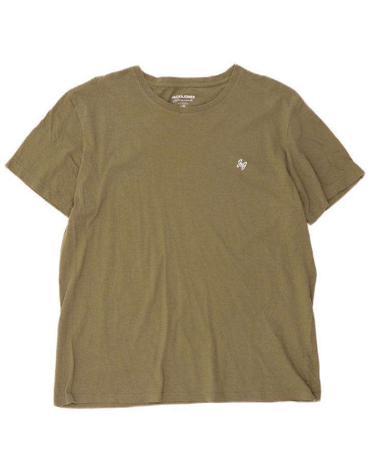 Jack & Jones muška majica kratkih rukava XL kaki
