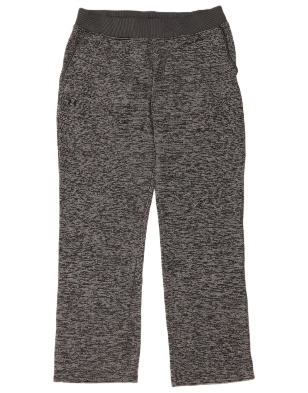 Ženske hlače trenirke Under Armour Cold Gear UK 14 srednje sive s pjegama