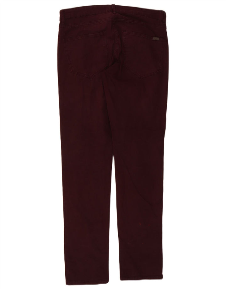Zara ženske uske traperice W32 L32 Bordo