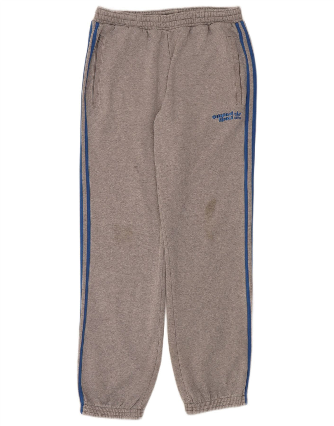 Adidas muške trenirke, srednje sive pamučne hlače