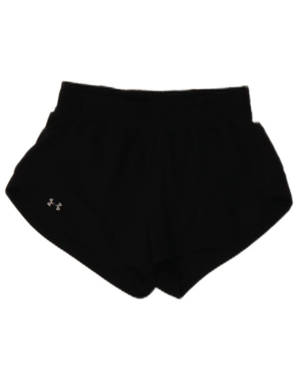 Under Armour ženske sportske kratke hlače Heat Gear UK 6 XS crni poliester