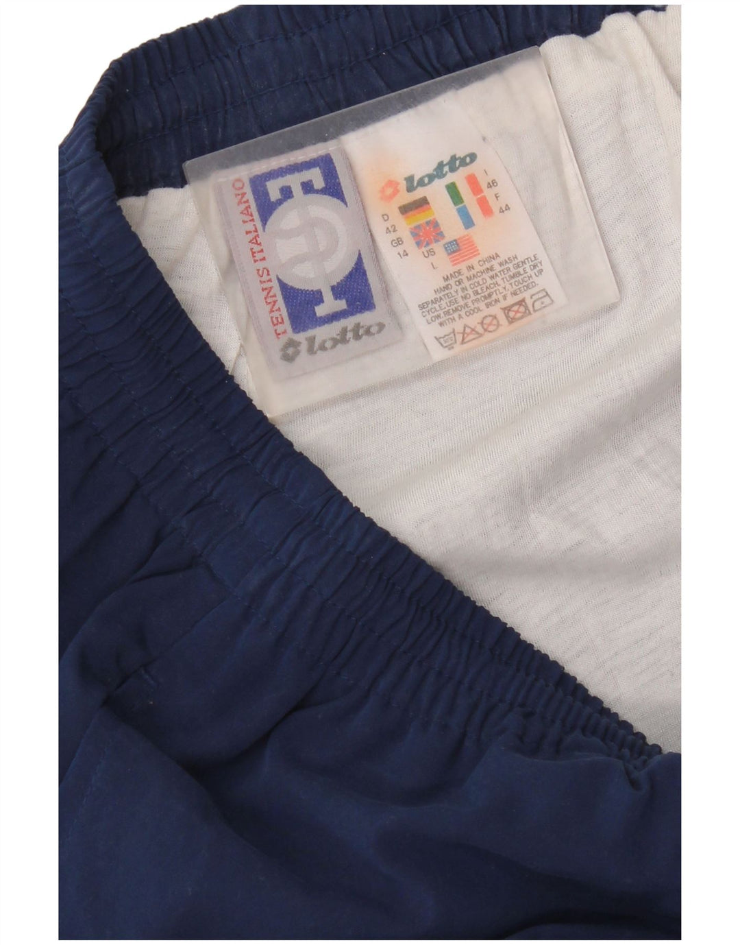 Lotto ženske hlače za trenirku UK 14, veliki tamnoplavi poliester