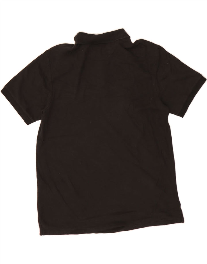 CHAPS Mens Polo Shirt XL Black Cotton Vintage Chaps and Second-Hand Chaps from Messina Hembry 