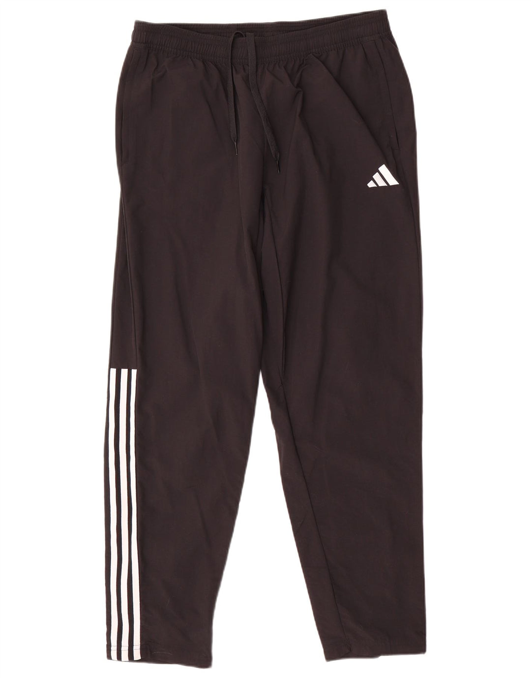 Adidas muške hlače za trenirku velike crne poliesterske