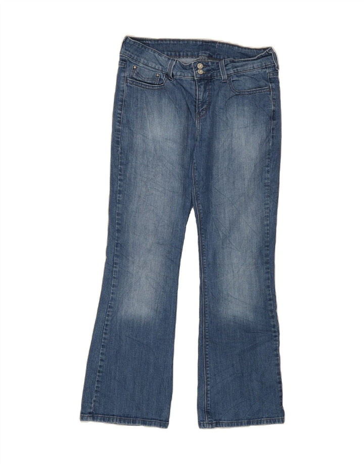 LEVI'S Womens Short Bootcut Jeans US 8 Medium W30 L28 Blue Cotton Vintage Levi's and Second-Hand Levi's from Messina Hembry 