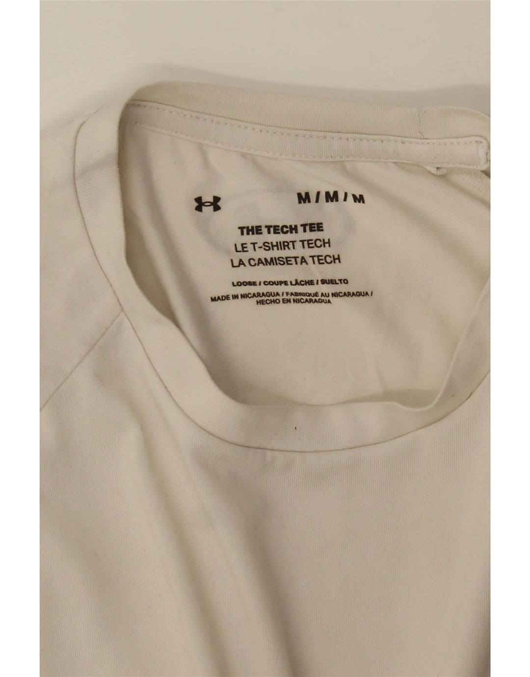 Under Armour muška majica srednje bijele boje