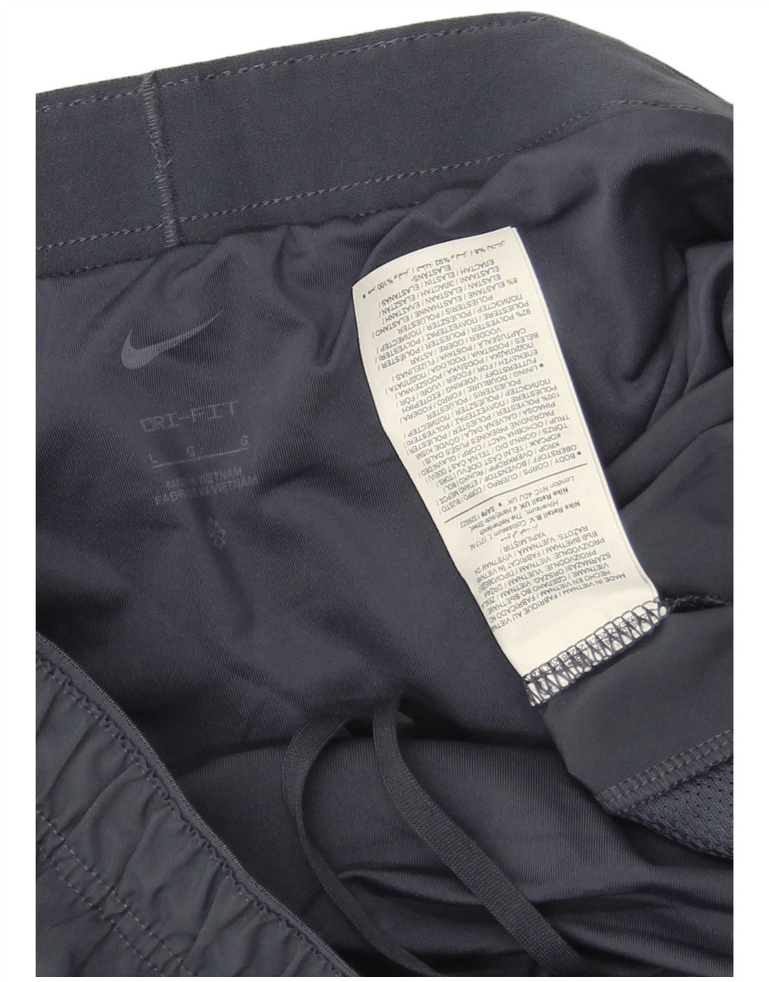Nike muške Dri Fit sportske kratke hlače velike tamnoplave poliesterske boje