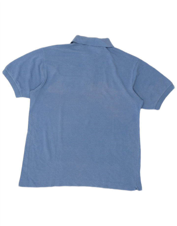 Lacoste muška polo majica veličine 4 srednje plavi pamuk