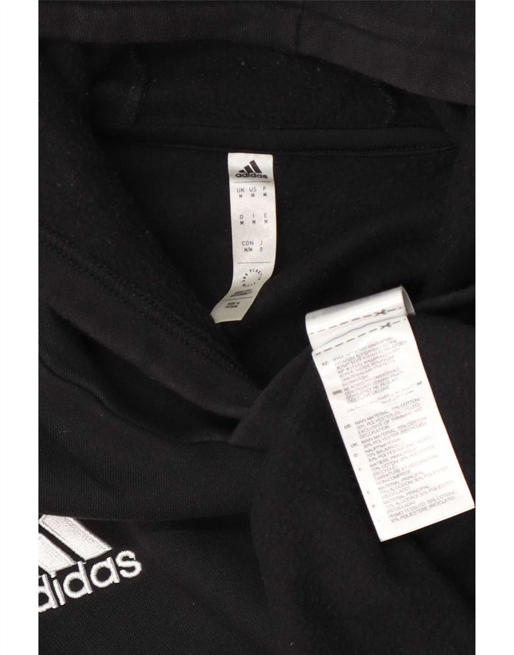 Adidas muška majica s kapuljačom Srednje crni pamuk