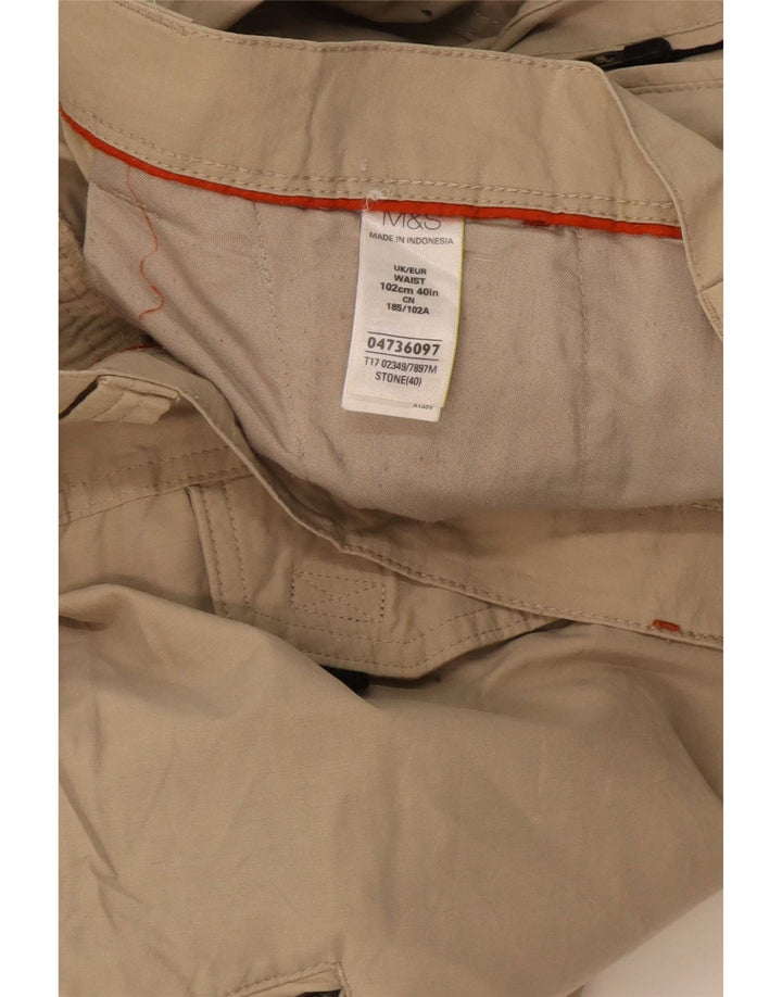 Marks & Spencer muške kargo bermude W40 XL bež pamuk