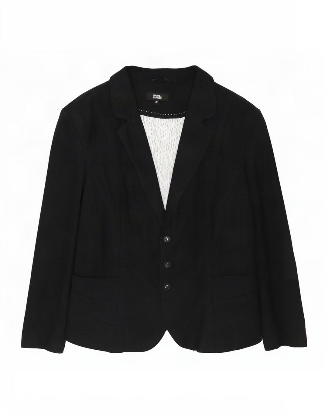 Marks & Spencer Ženska jakna sa 3 gumba UK 22 3XL siva lanena