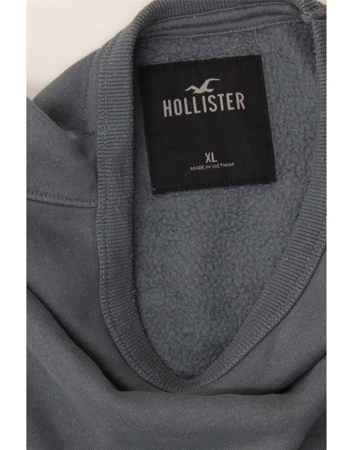 Hollister muški džemper XL sivi