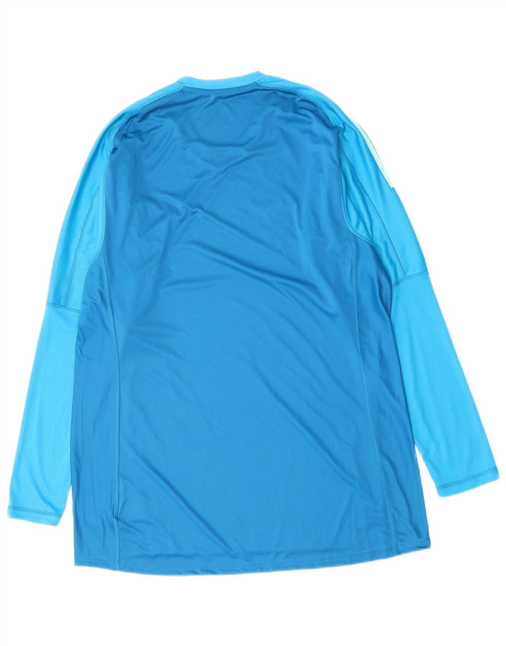 ADIDAS muška majica Climalite Top XL plavi prugasti poliester