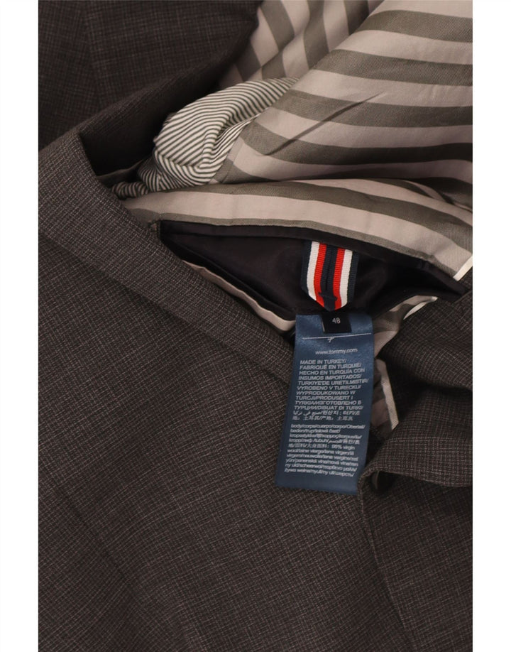 Tommy Hilfiger muška jakna s 2 gumba IT 48 srednje siva vuna