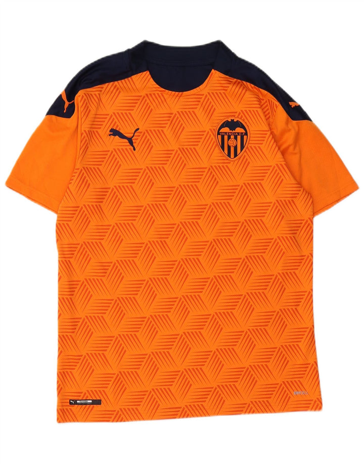 Puma muška majica kratkih rukava Valencia Srednje narančasta poliesterska boja