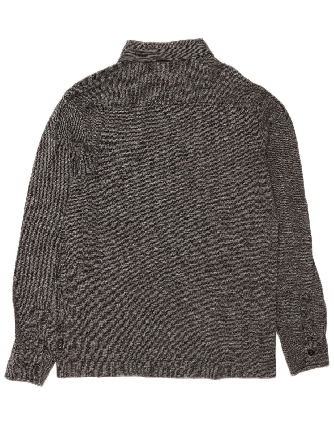 Hugo Boss muška ragbi polo majica standardnog kroja srednje siva s pjegama