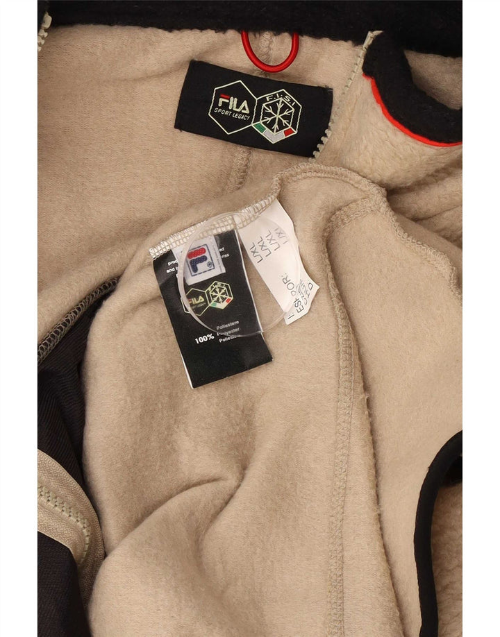 Fila Muška jakna od flisa UK 40 Large Beige Colourblock Poliester