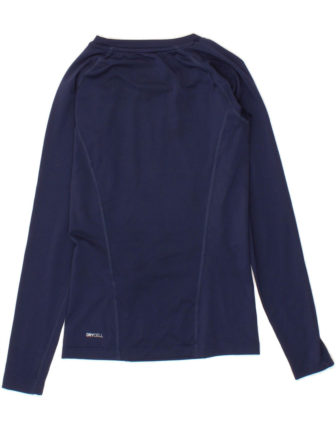 PUMA Boys Graphic Top Long Sleeve 11-12 Years Navy Blue Polyester Vintage Puma and Second-Hand Puma from Messina Hembry 