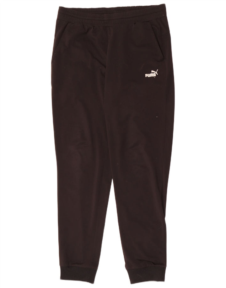 Puma muške trenirke Hlače Joggers Srednji crni poliester