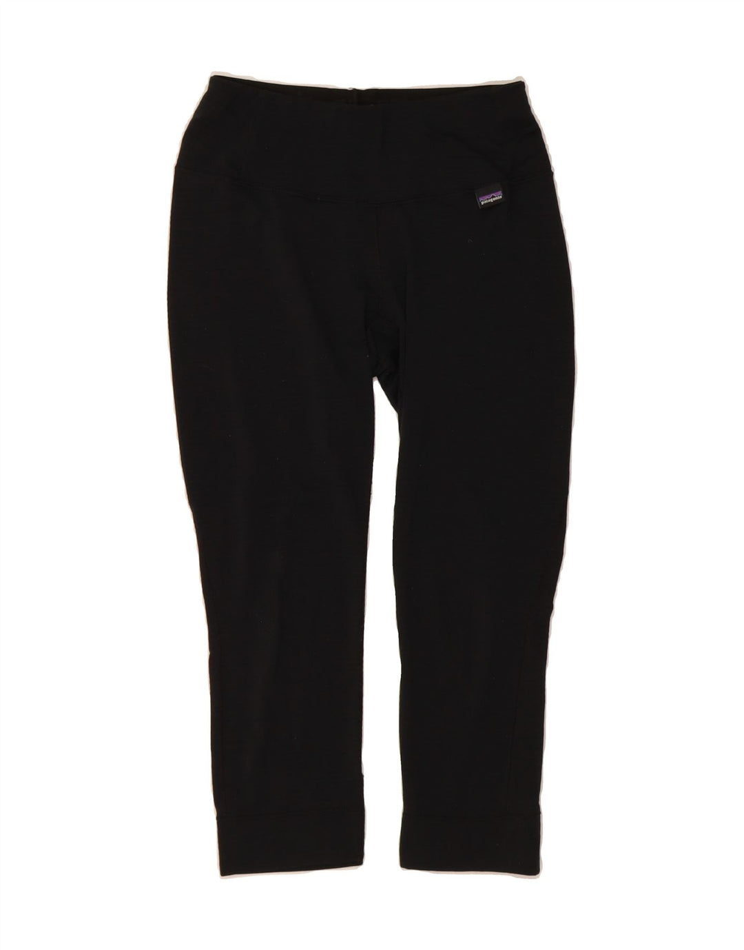 PATAGONIA Womens Capri Leggings UK 6 XS Black Polyester Vintage Patagonia and Second-Hand Patagonia from Messina Hembry 