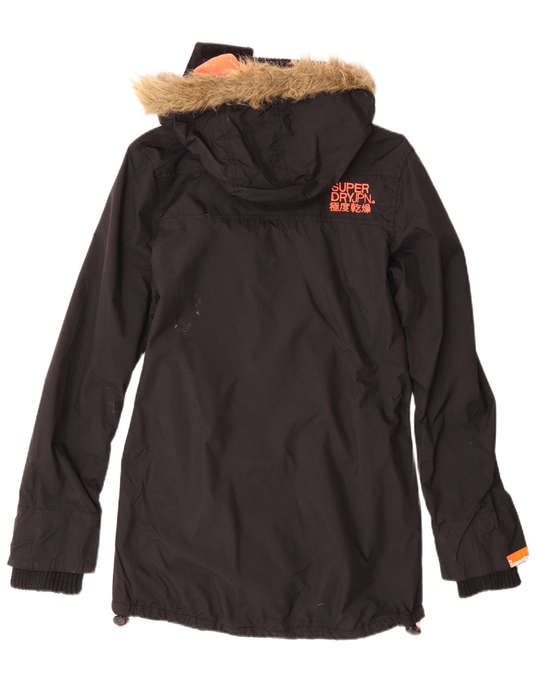 Superdry ženska parka jakna s kapuljačom UK 2 2XS crna