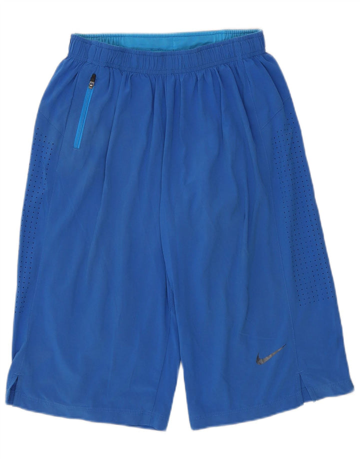 Male plave sportske hlače od poliestera Nike, muške bermude