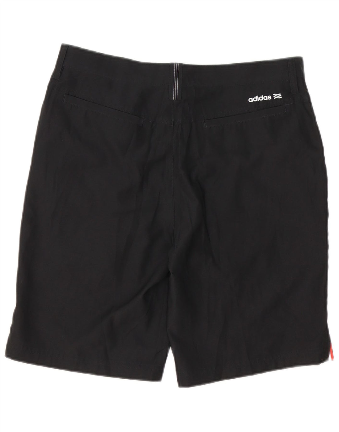 ADIDAS muške chino kratke hlače srednje veličine W32, crni pamuk