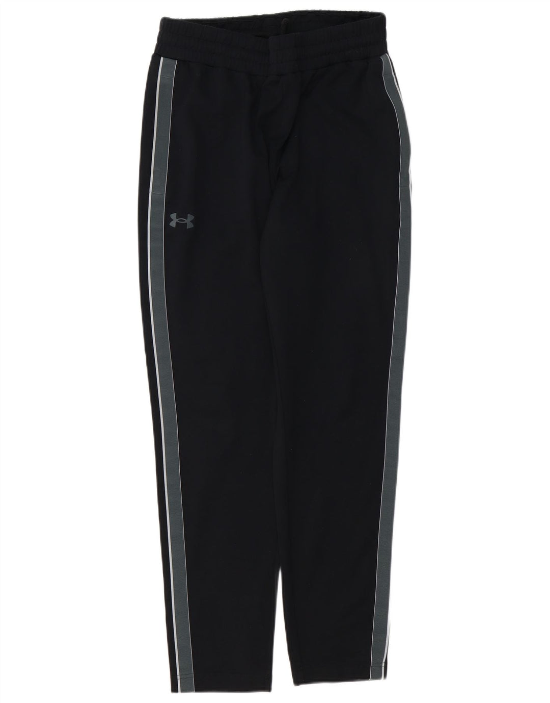Under Armour Mens Loose Fit Tracksuit Trousers Medium Black Colourblock