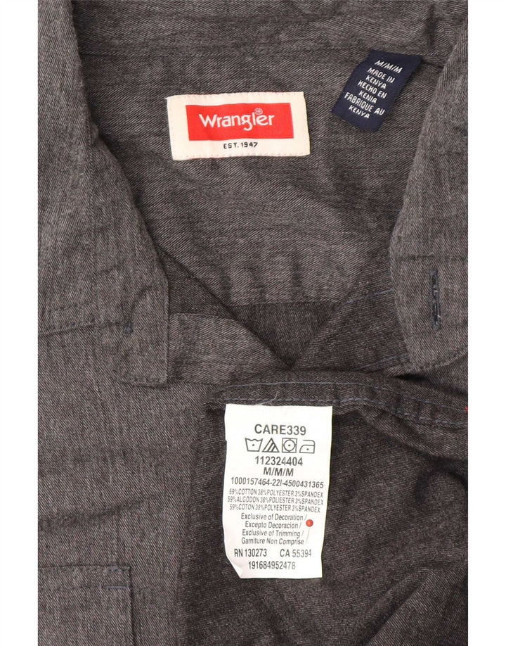 Wrangler muška košulja srednje sivi pamuk