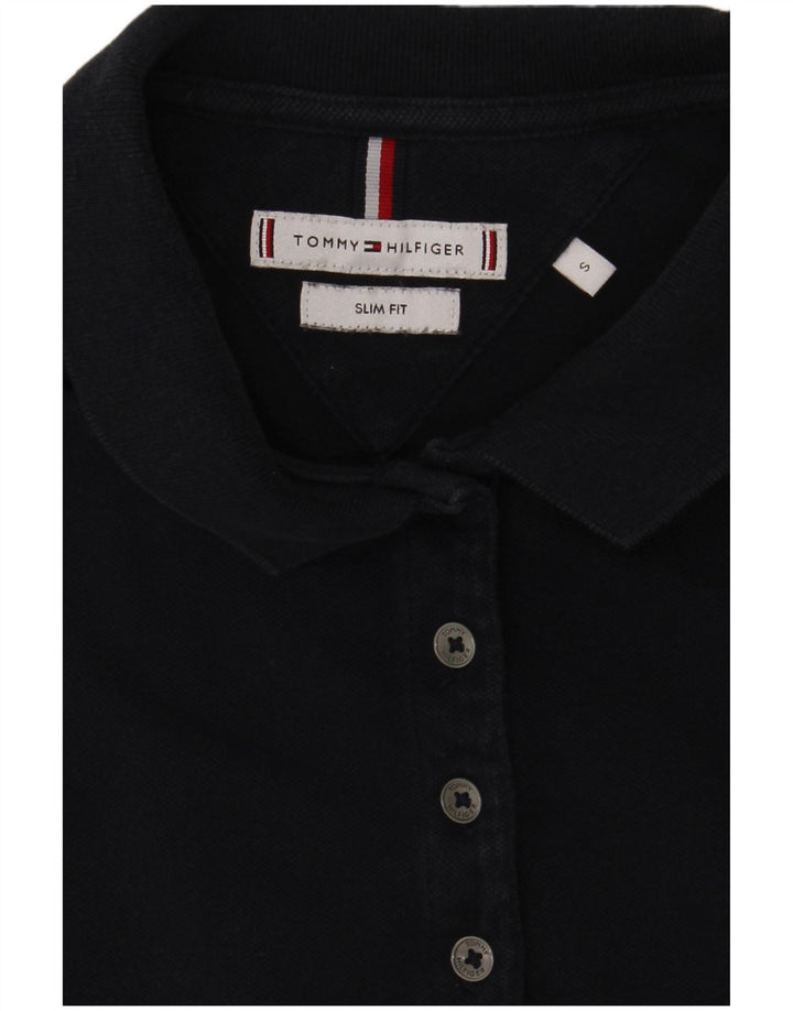 TOMMY HILFIGER Ženska uska polo haljina UK 10 Mala tamnoplava
