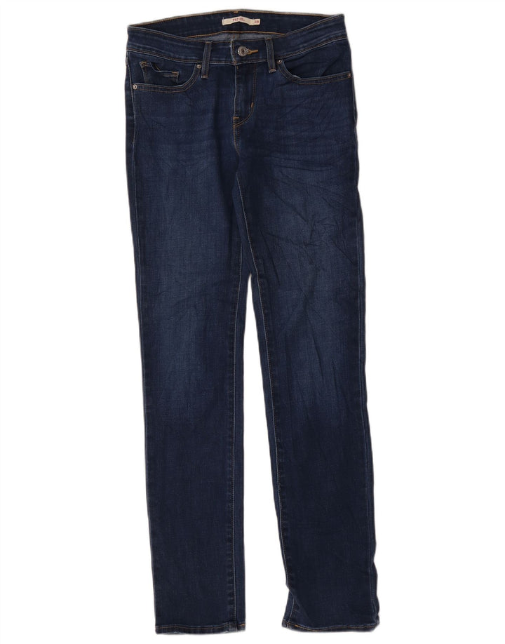 Levi's ženske 712 uske traperice W28 L31 plavi pamuk