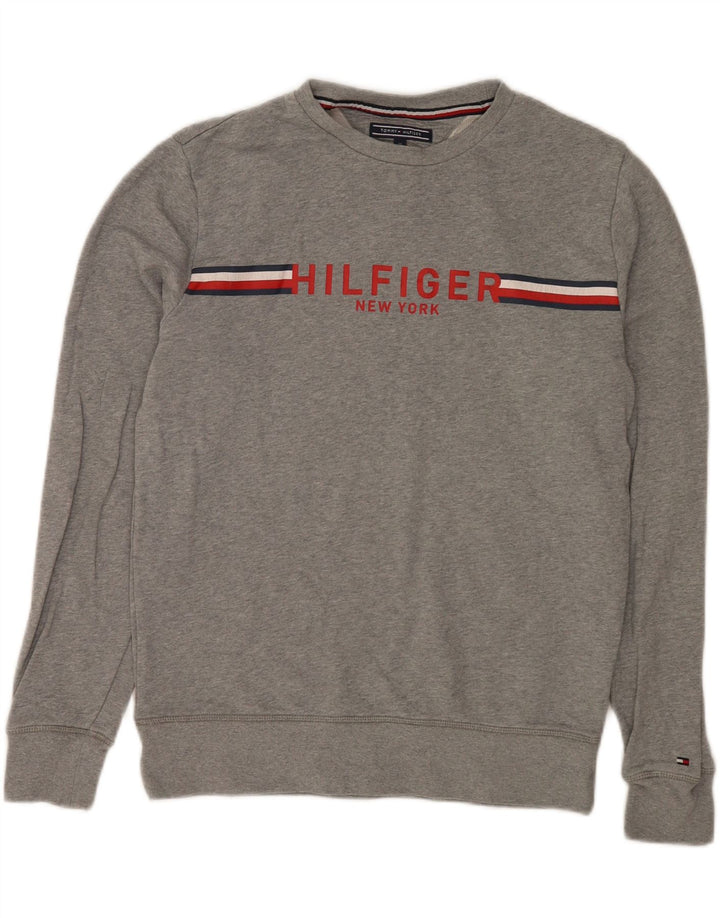 Tommy Hilfiger muški džemperi Vintage Fit srednje sive boje