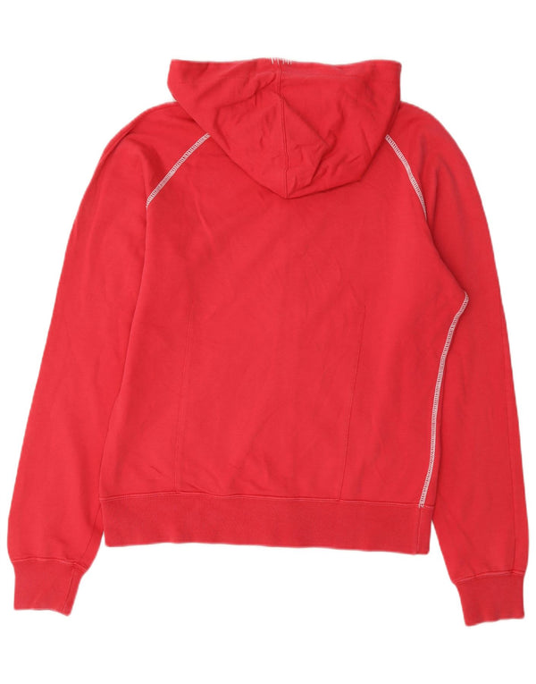 Champion Ženski Heritage Fit Graphic Zip pulover s kapuljačom UK 16 Veliki crveni