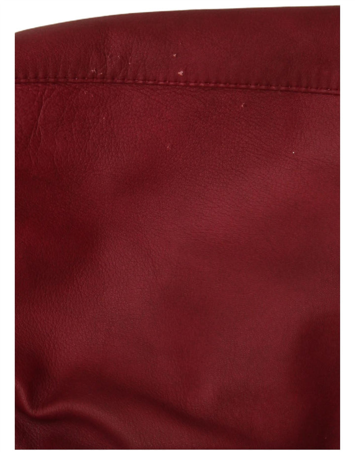 Vintage ženska prevelika parka jakna s kapuljačom EU 48 2XL kestenjaste boje