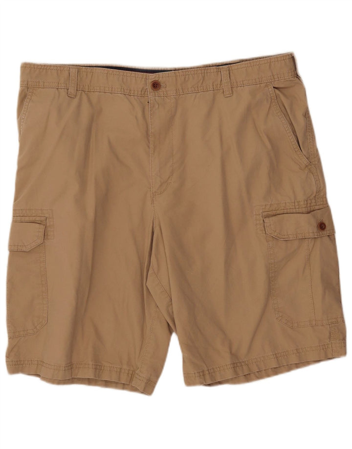 Izod muške kargo kratke hlače W40 XL bež pamuk