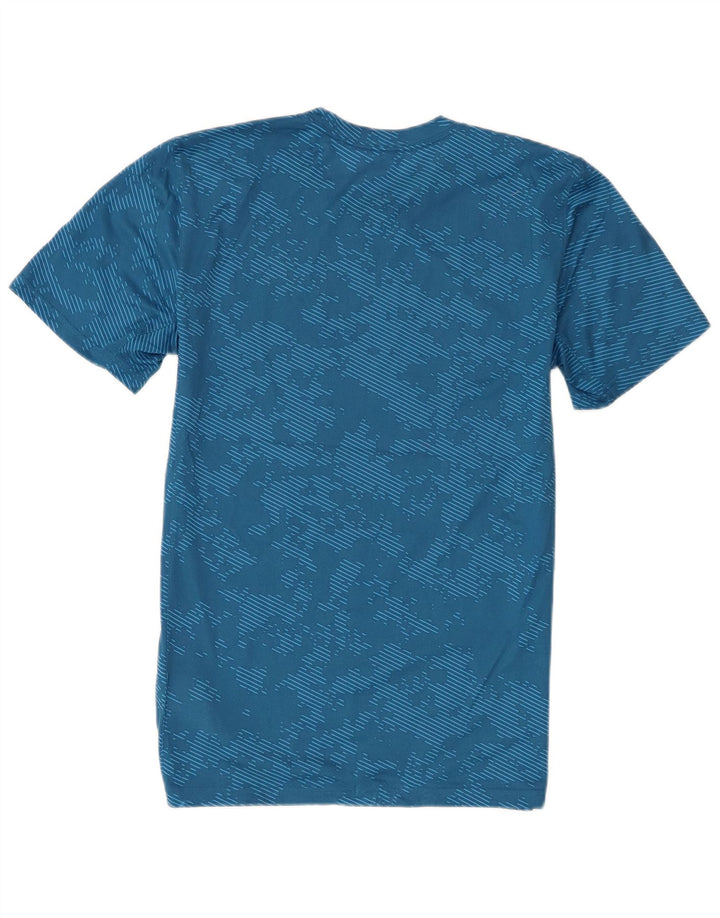 Mali plavi kamuflažni poliester Nike Dri Fit T-Shirt Top
