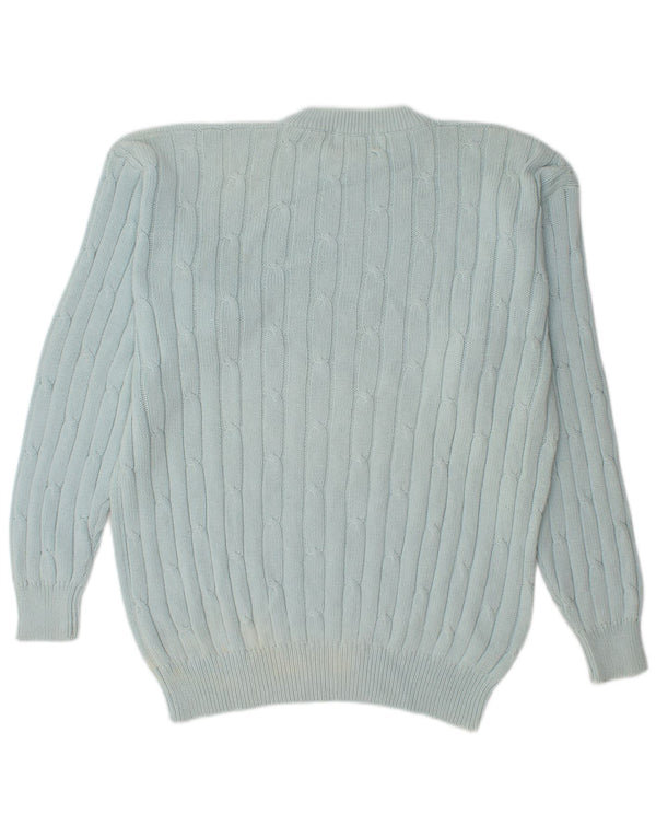 Conte of Florence muški džemper s okruglim izrezom XL plavi pamuk