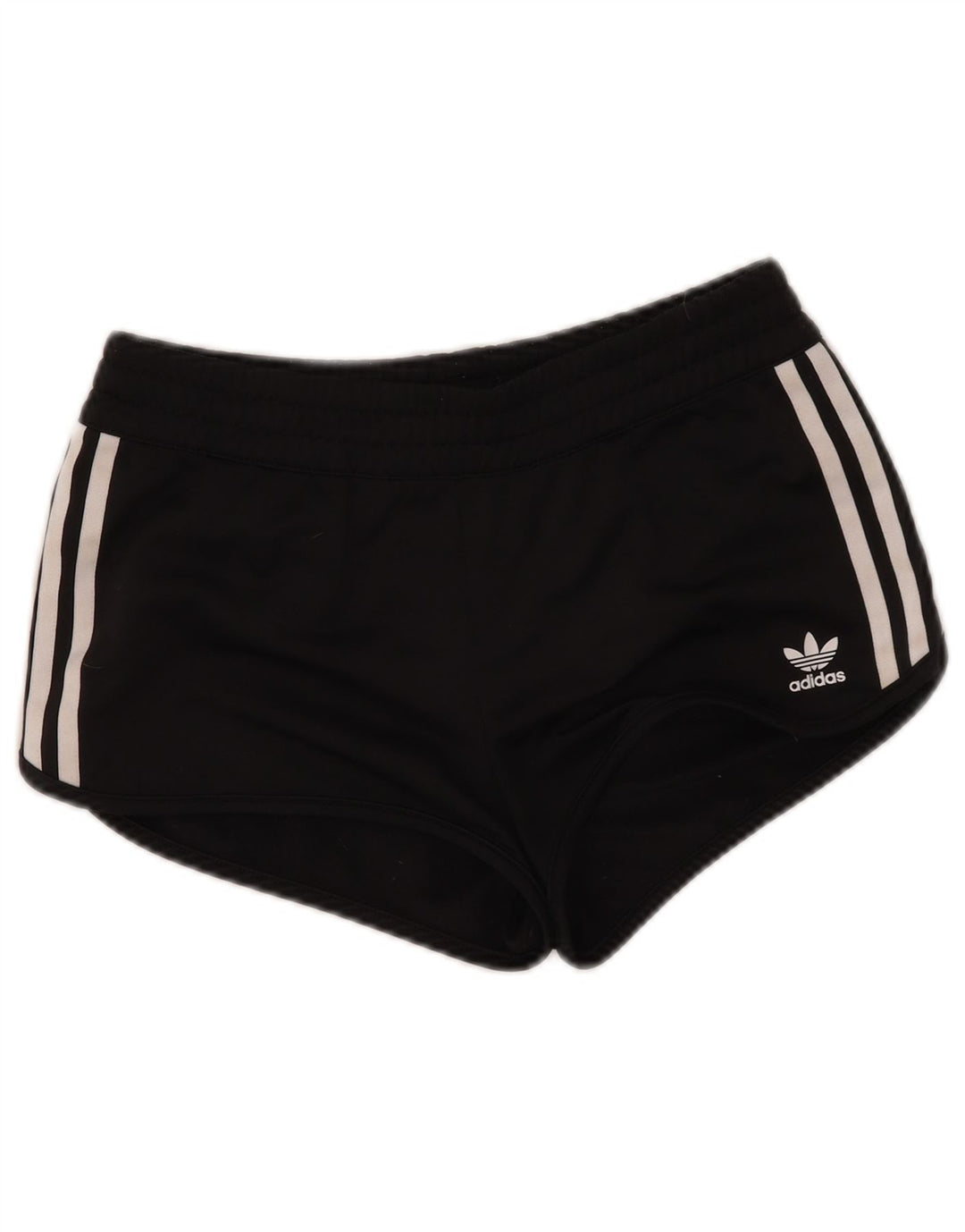 Adidas ženske sportske kratke hlače UK 10 male crne poliesterske