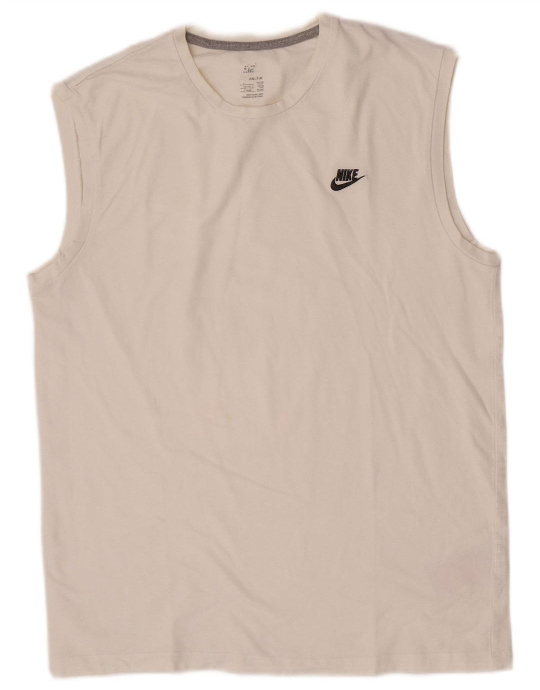 Nike Muški prsluk UK 42/44 veliki bijeli pamuk