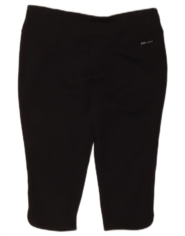 Nike ženske Dri Fit Capri tajice UK 12/14 srednje crne