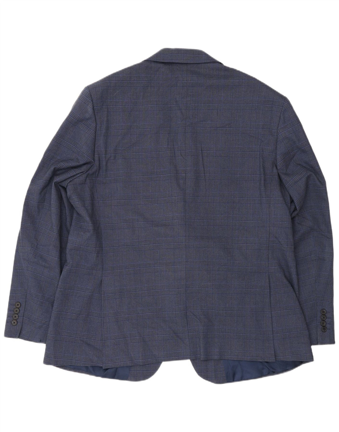 Marks & Spencer muška jakna sa 2 gumba UK 48 2XL plava houndstooth