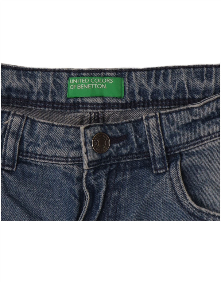 Benetton ženske traper kratke hlače W26 male plave