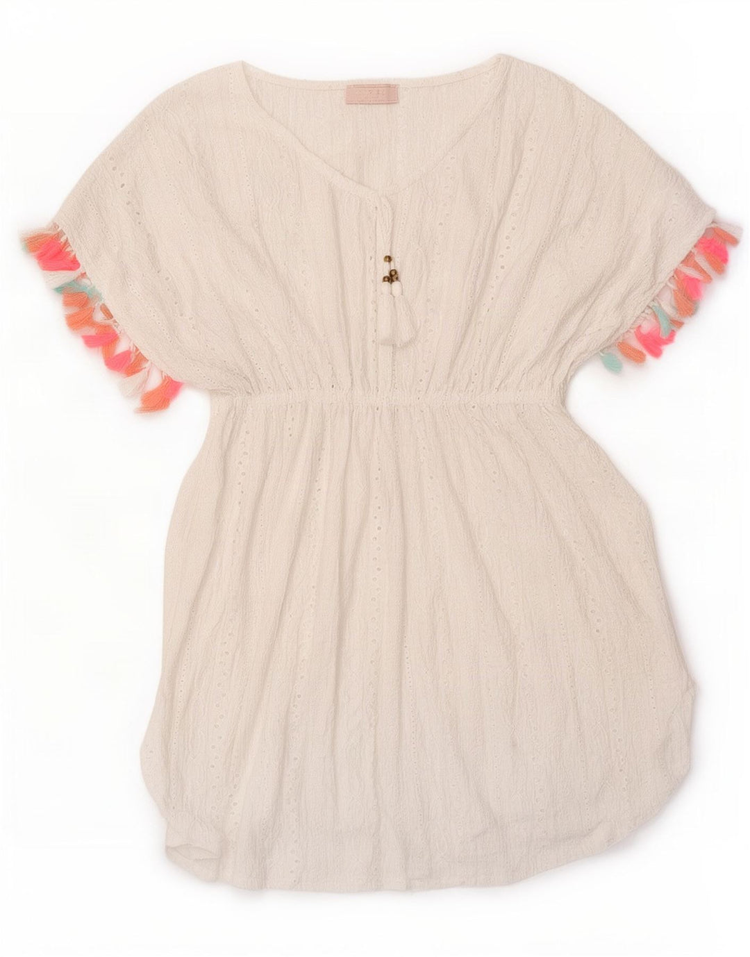 Lipsy ženska kaftan haljina za plažu UK 8 Mala bijela