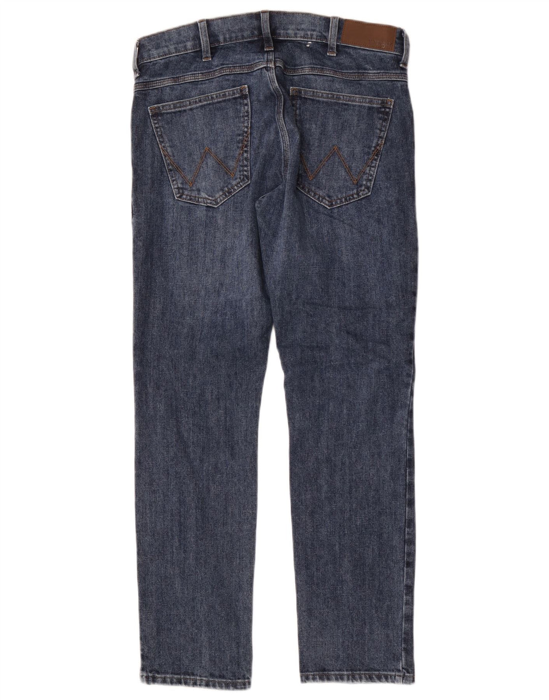 Wrangler Muške uske traperice W30 L30 Plavi pamuk